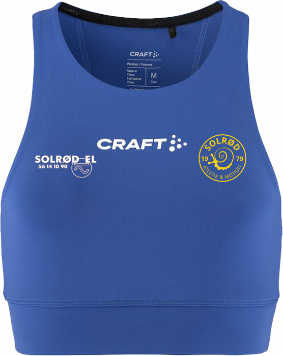 Craft - Solrød Am Crop Top Women - Club Cobolt