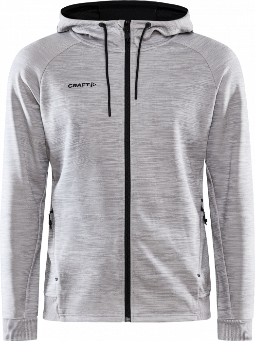 Craft - Adv Unify Hoody With Zipper For Men - Gris chiné